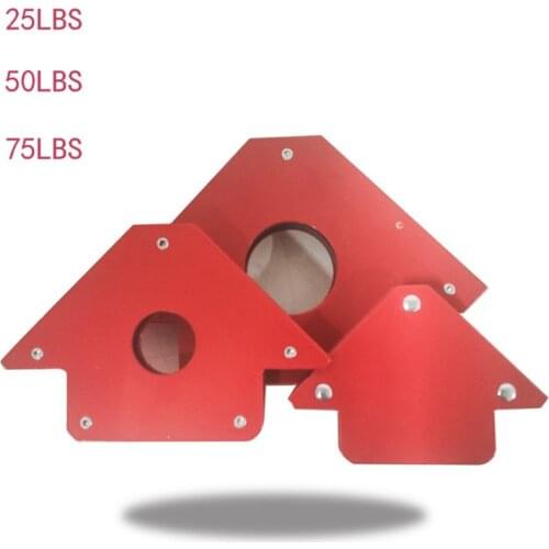 1pc 50Lb Magnetic Welding Holder Arrow Shape Multiple Angles Holds Up to for Soldering Assembly Welding Pipes Installation