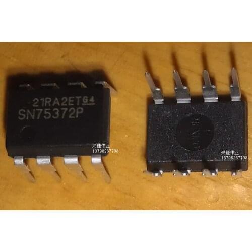 10PCS The new bridge driver SN75372P DIP-8 package double MOS driver IC