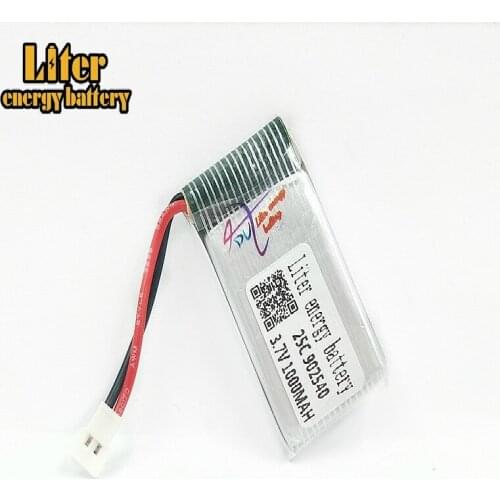 20pcs /lot 3.7V 1000mAh Syma X5C X5SC X5SW Tanco M68 four-axis model aircraft li-polymer battery 902540