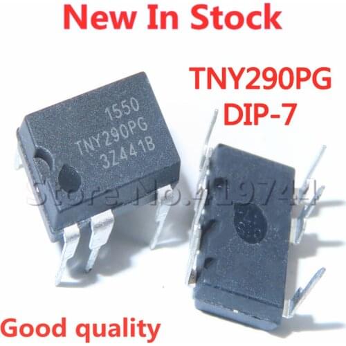 5PCS/LOT TNY290PG TNY290P DIP-7 Power Management IC In Stock New Original