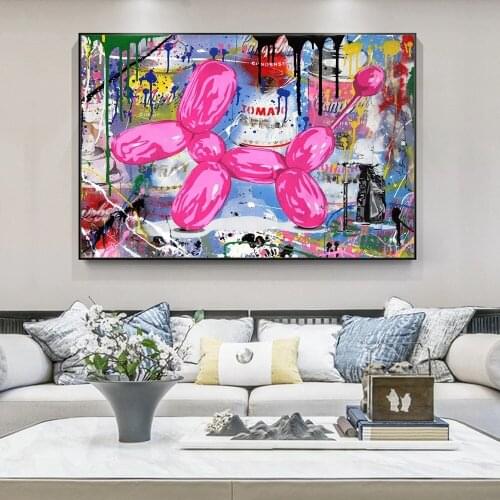 Abstract Street Art Canvas Posters And Prints Modern Graffiti Art Paintings Print On Canvas Pictures Home Wall Decor Cuadros
