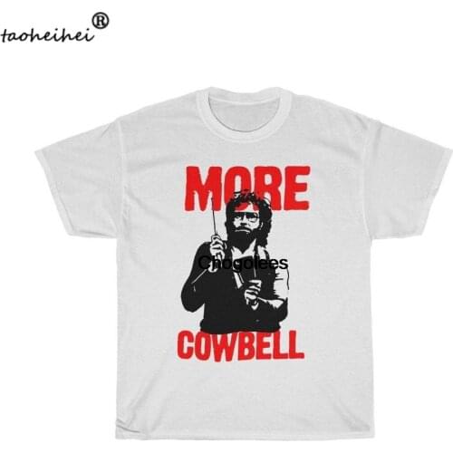 More Cowbell T Shirt more cowbell will ferrell ferrell ferell ferrel ferel snl saturday night live tv show rock rock music