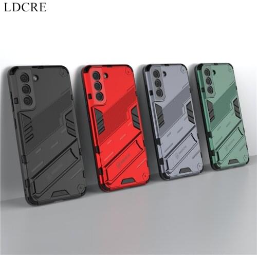 For Samsung Galaxy S21 FE Case For Samsung S21 FE Cover Protector Armor Silicone Back Invisible Holder Phone Cover Galaxy S21 FE