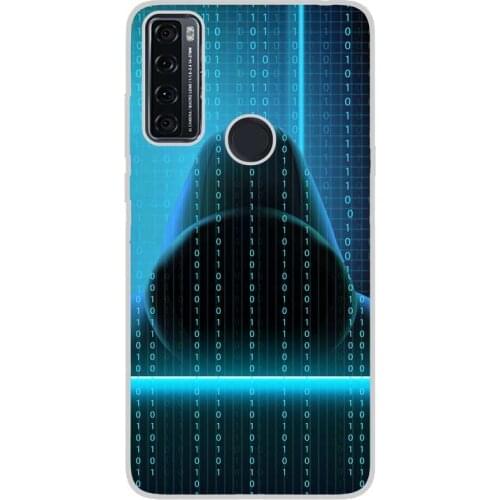 Compatible with TCL-20-SE-4G silicone gel tpu case cover case custom drawing design anti-shock FREAKY 002 case