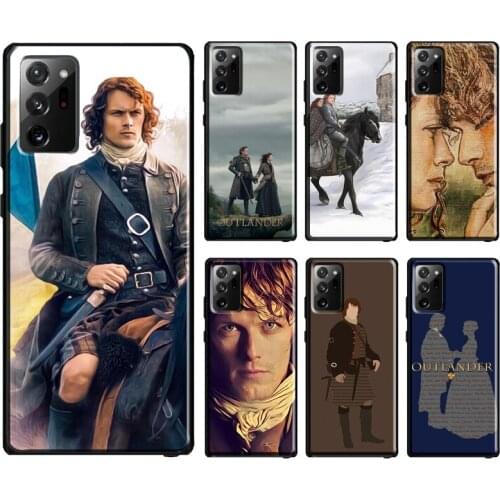 Outlander Jamie Claire Case For Samsung Galaxy Note 20 Ultra Note 10 Plus S8 S9 S20 Plus S10 Lite S10e Coque