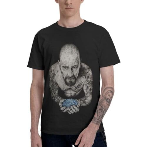 Breaking Bad Tshirts Men Fashion Tees Top 100% Cotton T Shirts Short Sleeve Heisenberg Walter White TV Show T-shirt Gift Clothes