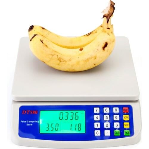 DT-580 30kg/1g Digital Vegetables Scale White