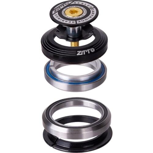 Alloy Headset Bicycle Threadless Steer Tube Tapered Fork Bearing Head Set