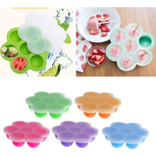 Baby Food Container Infant Fruit Breast Milk Storage Box Freezer Tray Crisper