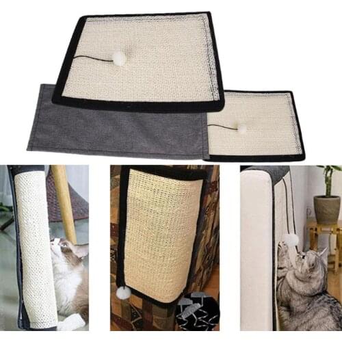 Cat Tree Claw Sisal Pad Cat Scratching Board Sofa Protection Mat Sofa Protective Cover for Pet Resistant Scratching Supplies