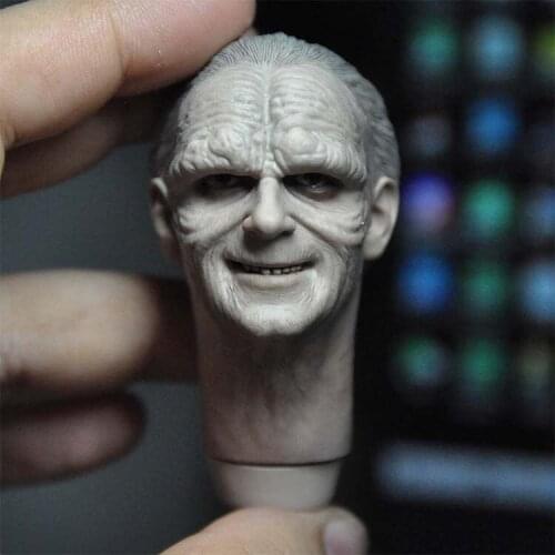 1/6 Scale Sheev Palpatine Head Sculpt Model For 12'' Action Figure Model Dolls No.418