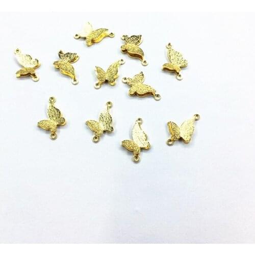 New arrival! 18x13mm 100pcs Copper/Butterfly shape Connectors for Earrings Making DIY parts,Jewelry Findings & Components