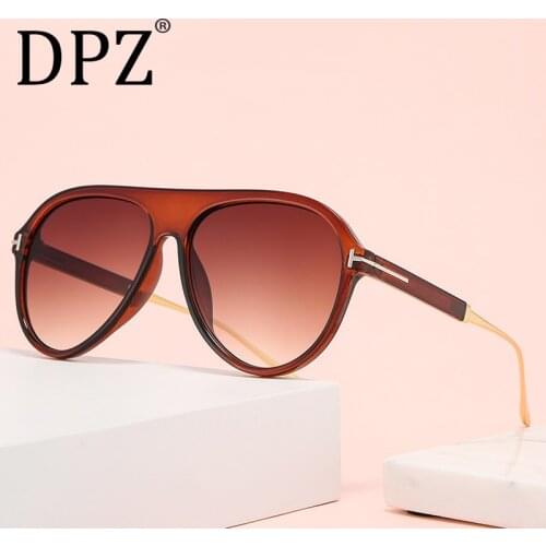 DPZ New Toad Frame T-shaped Mens Sunglasses Conjoined Large Frame Sunglasses Ladies Fashion Wild Sunglasses Oculos De Sol