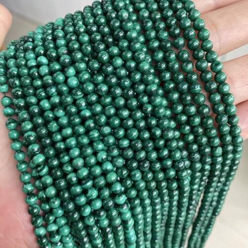 4mm Natural Stone Strawberry Golden Rutile Quartz Pietersite Black Tourmaline Moonstone Malachite Aquamarine Labradorite Garnet