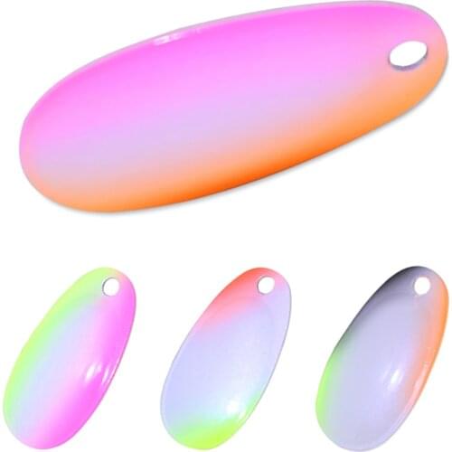 Noise Sequin Bait DIY Spoon 1.6G/2.3G/3.2G Sinking Fishing Lures Metal Bait Hard Bait Fishing Accessories