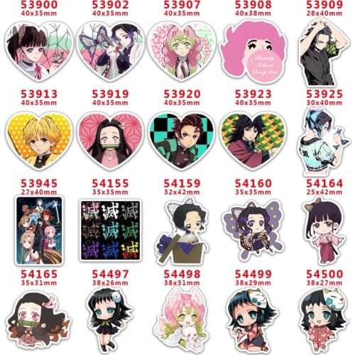 DIY Craft Supplies Cartoon Character Printed Flat Back Planar Resins 30 Pieces. PR-53900