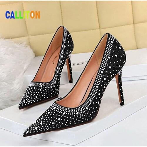 Pumps Party Shoes For Women 2021 Womens Autumn High Heels Lolita Stripper Shoes Sandals Classy Classic Fashion Wedding Shoes