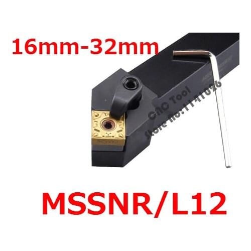 Angle 45 MSSNR1616H12 MSSNR2020K12 MSSNR2525M12 MSSNR3232P12 MSSNL1616H12 MSSNL2020K12 MSSNL the Right/Left CNC Turning tools