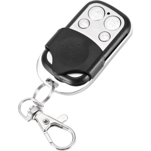 4pcs Universal 433mhz Cloning Wireless Remote Control Key Fob for Car Garage Door Gate