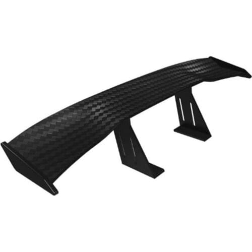 Car Mini Spoiler Wing Accessories Tail Decoration for Universal Cars Fiber Simple Installation Without Holes Ornament Goods 17cm