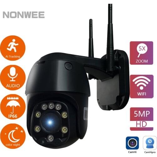 1080P HD Wireless IP Camera 3G 4G SIM Card WIFI Security Outdoor CCTV PIR Human Detection IR Night Vision Optical Zoom CamHi