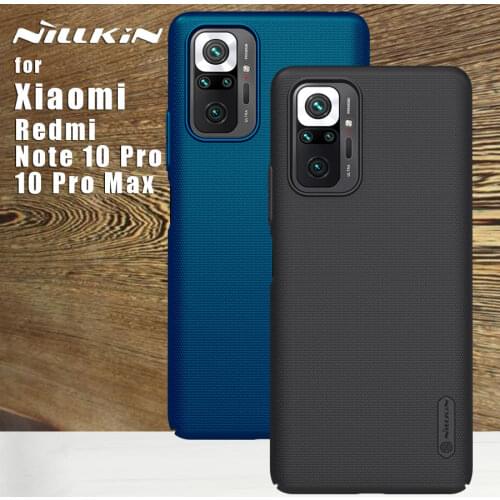 Nillkin for Xiaomi Redmi Note 10 Pro Case Super Frosted protective cases Back Cover for Xiaomi Redmi Note 10 Pro Max