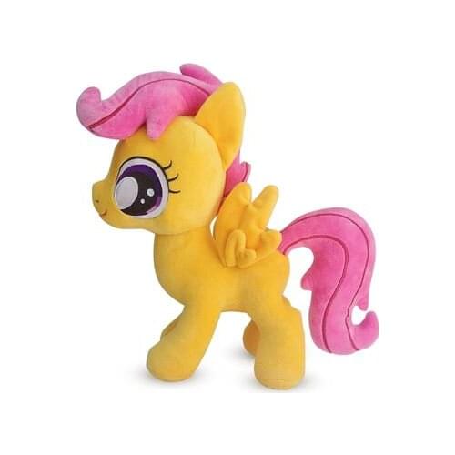 Unicorn Scootaloo Plush Horse Action Toy Figures 10" 25CM