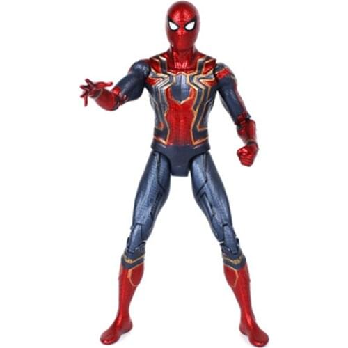 NEW 17cm SpiderMan Marvel the Avengers 3 Infinity War Iron Amazing Movable Action Figure model toys for Children gift