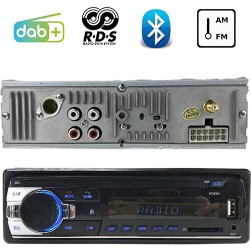 FM AM AUX DAB+Bluetooth USB SD Card Slot radio cassette player 1 DIN RDS LCD Dispaly Car Audio MP3 Player Autoradio Car Radio