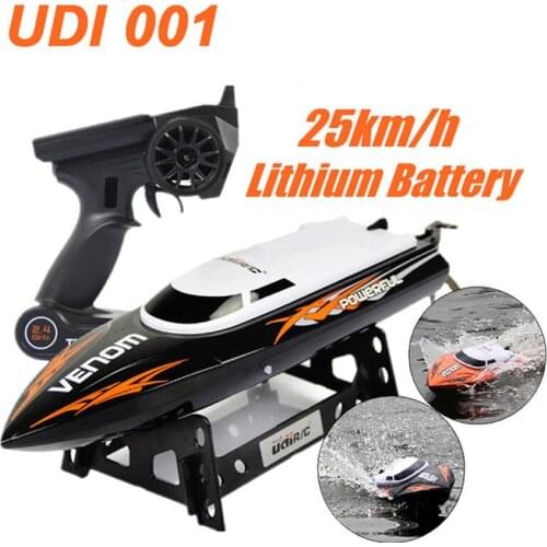 UDI001 RC Boat Bateau One Propeller Remote Control Boats Remote Control Toys 2.4GHz 4CH Water Cooling High Speed RC Speed FSWB