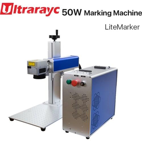 Ultarayc 50W Fiber Marking Machine UltraMarker Raycus 50W 110V & 220V 110-300mm Working Area For DIY Metal Plastic Marking