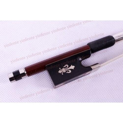 New 4/4 Violin Bow Brazil Wood High quality Silver Color Bow string