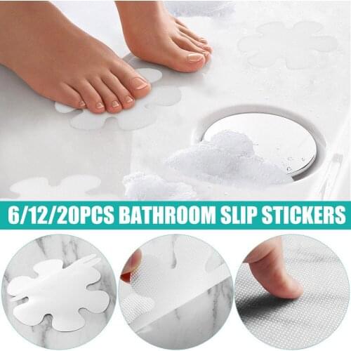 Anti-slip Stickers Safety Bath Strips Snowflake Shower Treads Bathtub Decals Tape FU