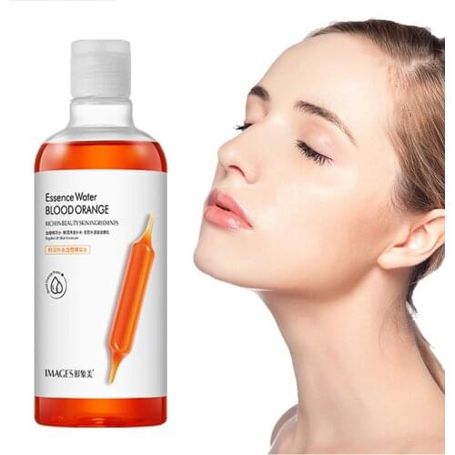 300ML Blood Orange Essence Improve Skin Tone Face Toner Deep Moisturizing Improve Rough Repair Skin After Sun Facial Serum