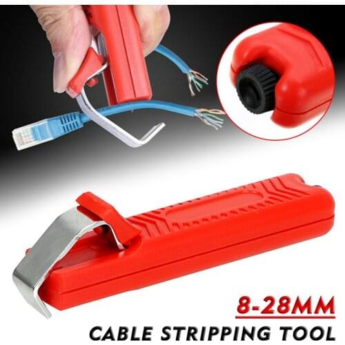 1PC 8-28mm Mini Wire Stripper Knife Cable Stripping Crimping Tool Cutter Plier Hand Tools for Woodworking Wire Stripping