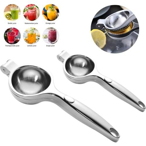 1PC Manual Juice Squeezer Aluminum Alloy Hand Pressure Orange Juicer Pomegranate Lemon Squeezer Kitchen Accessories Dropshipping