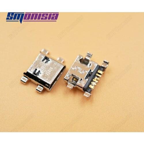 Smonisia 50pcs Original Charging Charger Port Micro USB Connector Jack for Samsung I8160