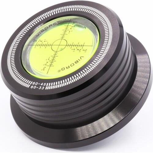 Viborg Audio LP628B High quality Silver LP Vinyl Turntables Metal Disc Stabilizer Record Weight/Clamp