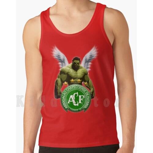 Chapecoense Angels Brazil Tank Tops Vest Sleeveless Associa ? ? O Chapecoense Futebol Chapecoense Brazilian
