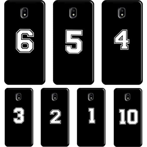 Custom Football Lucky number Case For Samsung Galaxy J5 2017 A3 A5 J1 J3 J7 2016 J4 J6 A6 A8 Plus A7 A9 J8 2018 Coque