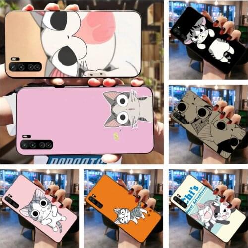 Anime Cartoon Chis Sweet Home Cat Phone Case For Huawei Nova 6se 7 7pro 7se honor 7A 8A 7C 9C Play