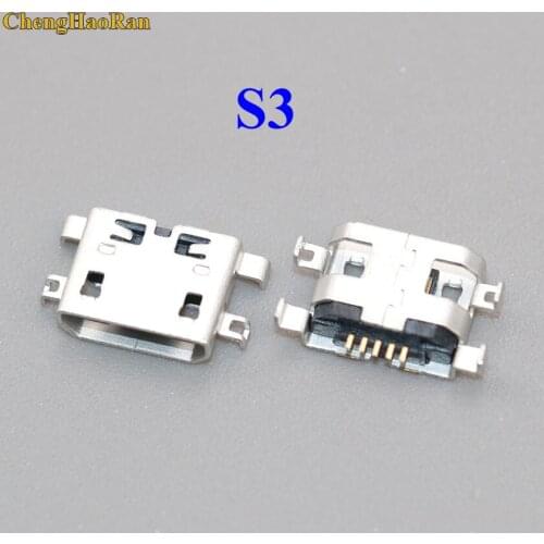 ChengHaoRan 10PCS For JIAYU S3 S 3 Mini Micro USB Charger Connector socket Parts USB Dock Charging Port power plug 5pin