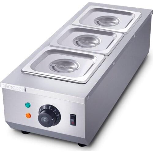 Electric Chocolate Cheese Melting Machine Heater Commercial Double Hot Pot Fountain Boiler Dipping Cylinder Melter Pan Warmer