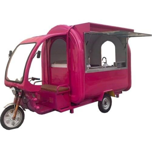 Cooking Appliance Available Electric Food Tricycle Mobile Food Truck Vehicle For Sale