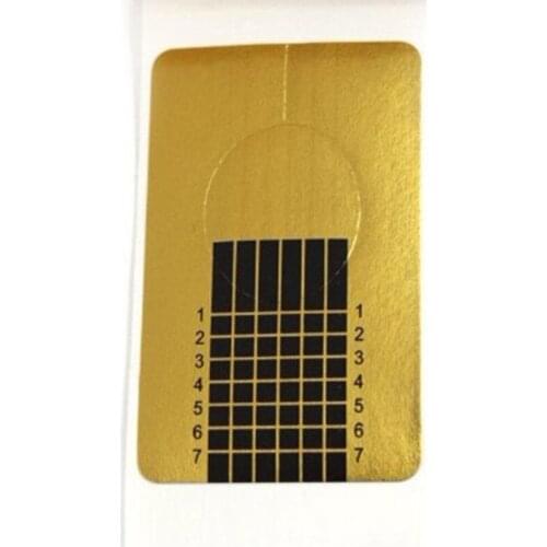 100pcs Hot Sales Nail Art Tip Extension Forms for Acrylic UV Gel Nail Art Tools Fashion