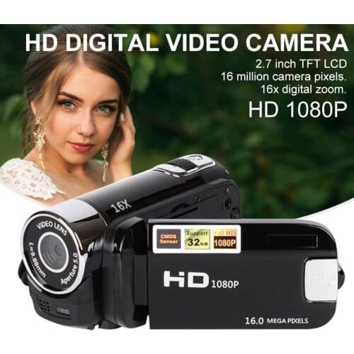 Full HD 1080P 16X Digital Zoom 16MP Video Recorder Camcorder DV Camera Portable Cam VDX99