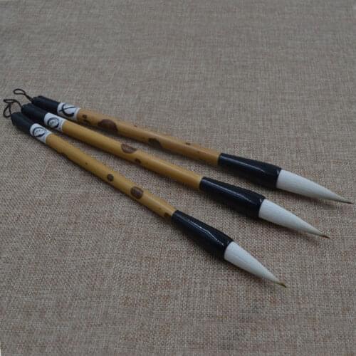 Chinese calligraphy brush pen maobi art brushes pen for writing painting pen natural hair calligraphy brush 1pc