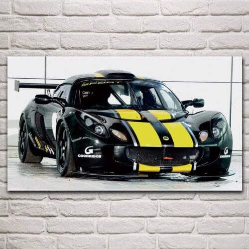 Cool sports car racing machine fabric poster living room home wall decorative canvas art print KM038