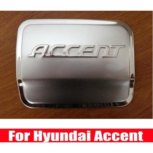 Car refit fuel tank cover fuel filler flap gas lid cap For Hyundai Accent Car Styling Auto Oil Fuel Tank Cover Cap