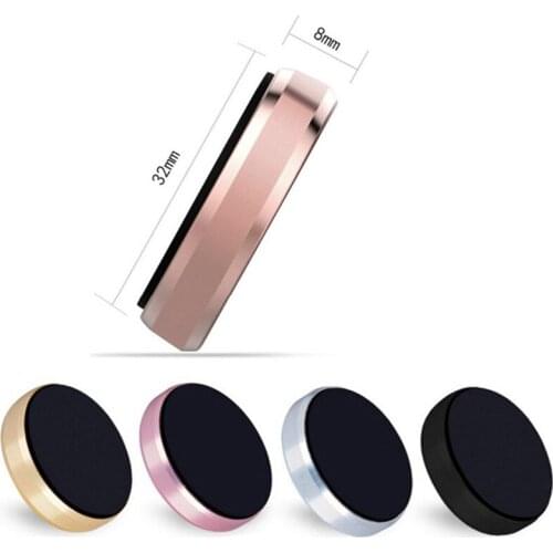 Magnetic Car Phone Holder Universal Aluminum Alloy Car Interior Mount Stand Mobile GPS Cell Phone Bracket For iPhone Samsung 11